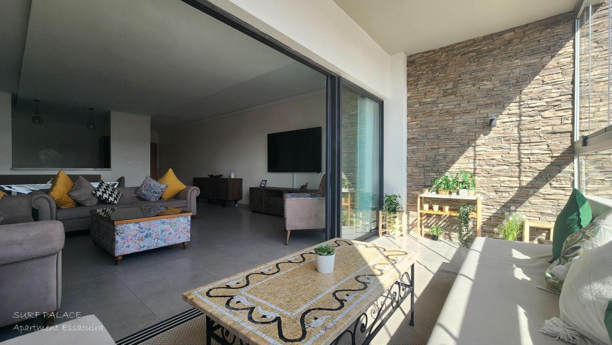 Surf Palace Beachfront Apartment Essaouira Extérieur photo